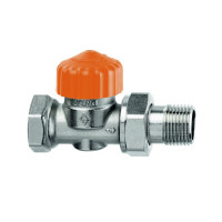 Ventil termostatski s automatskim reguliranjem protoka 1/2" ravni ECLIPSE F HEIMEIER