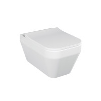 Školjka WC viseća rimless pravokutna bijela VENTURI RINO