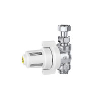 Filter magnetni za ugradnju ispod plinskih bojlera, ravni priključak 3/4"M x 3/4"Ž CALEFFI