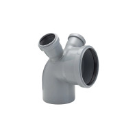 Koljeno s priključkom duplo 110/50 VARGON