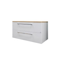 Baza 100c cm bijela/ploča artisan oak SENEX SAGA KG3495