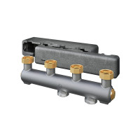 Razdjelnik kotlovski DN 25 (priključak 6/4") sa izolacijom za 2 pumpne grupe OVENTROP 