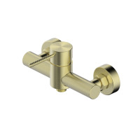 Baterija tu&scaron; jednoručna bez izljeva UNITAS LUMA 00410 BG bru&scaron;eno zlato