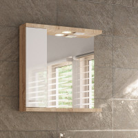 Ormarić viseći gornji 33X75X15 sonoma hrast/bijela  SENEX CETINA (KG0961)