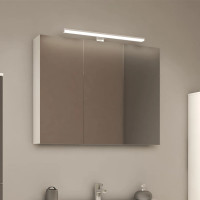 Ogledalo sa ormarićem 90 cm grafit/artisan SENEX C LINE 