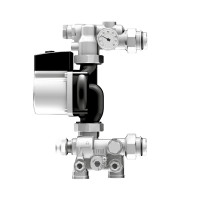 Regulacijska grupa za podno grijanje UNIMIX-C G1" (mije&scaron;ajući set za podno grijanje sa elektronskom pumpom (Wilo PARA 15-130/6-43/SC) IVAR 