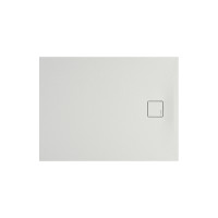 Kada tu&scaron; lijevani mramor STONE DeLuxe 100x80 cm bijela AQUAESTIL 