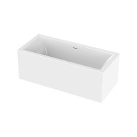 Kada akrilna 170x75 cm s bijelom sjaj oblogom desna VICTORIA Free Corner AQUAESTIL 