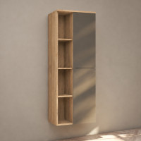 Ormar 50x132x32 cm grafit/artisan SENEX C LINE 