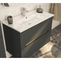 Baza 75 cm grafit mat/artisan ručkica  SENEX CAPRI (KG2393)  