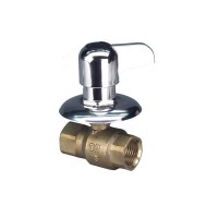 Ventil s niklovanom kapom i ručicom 1/2" KOVINA (KV212)