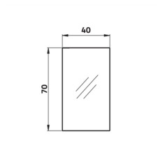 40x70 cm